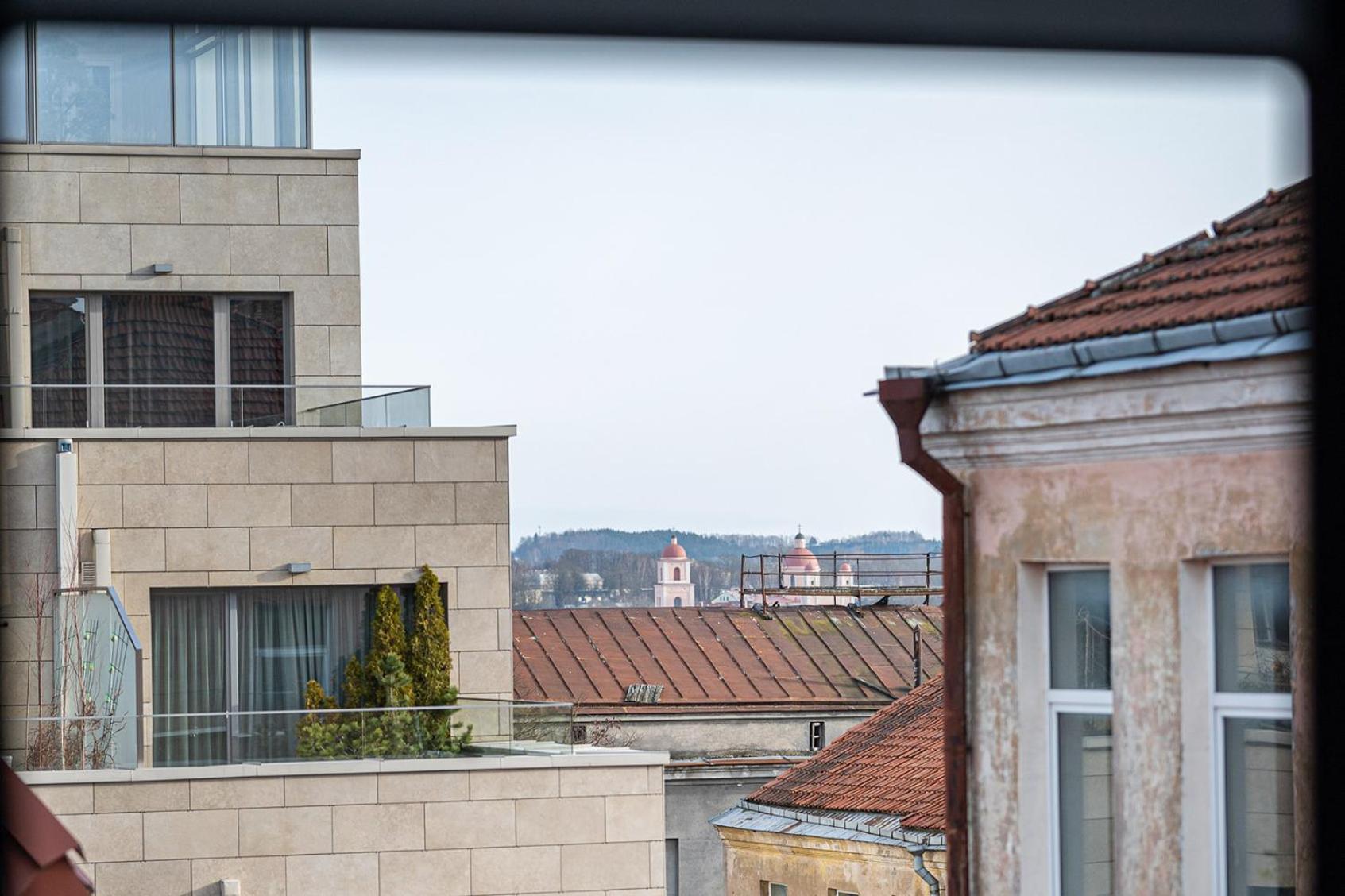 Cozy Central Attic Self Check In Vilnius Exterior photo